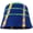 Blue, variant on Bucket Cap Fashion Crochet Fisherman Hats Outdoor Leisure Men's Dome Contrast Color Knitted Hat Foldable Brim