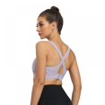 thumbnail image 3 of Valcatch Women's Plus Size Sports Bra Full Coverage High Impact Wirefree Workout Padded Sports Bra Bounce Control, 3 of 7