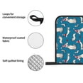 thumbnail image 4 of Cauagu Festive Dachshund Fun Print Oven Mitts and Pot Holders 4 pcs Set,Extra Thicken Long Kitchen Oven Glove Potholders BBQ Gloves-Oven Mitts and Pot Holders(11 Inch), 4 of 6