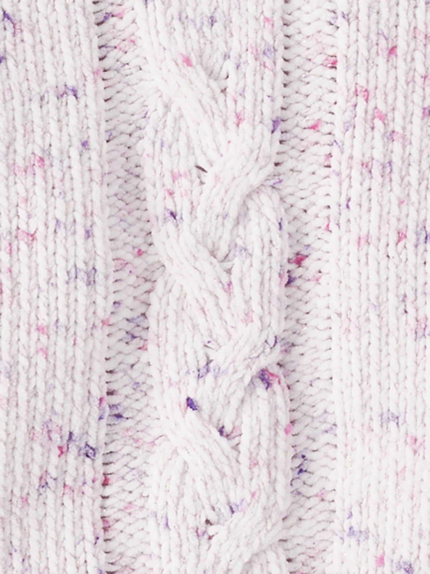 The Children's Place Girls Bow Back Cable Knit Chenille Sweater, Sizes XS-XXL