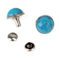thumbnail image 4 of BQLZR 100 x 10mm Blue Turquoise Rapid Rivet Studs for Leather Belt Craft Fitting, 4 of 5