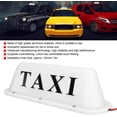 thumbnail image 2 of Luz de techo magnética LED de 12 V para taxi, luz superbrillante para coche con encendedor, luces de techo, luces de taxi COB (estuche blanco), 2 of 5