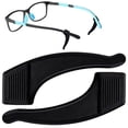 thumbnail image 2 of 5Pairs Black Eyewear Retainers, Dienrx Thin Soft Silicone Glasses Ear Grips, Eye Glasses Ear Grippers For Sports Glasses Sunglasses Reading Glasses Retainers, 2 of 5