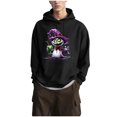 thumbnail image 3 of Frostluinai Men Women Unisex Hoodies for Holloween Long Sleeve Funny Pullover Tops Casual Holiday Print Sweat Shirts with Pocket, 3 of 7