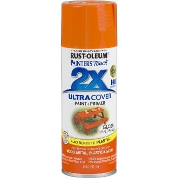 Spray Paint, 2X Ultra ~ Real Orange Gloss (Set of 6)