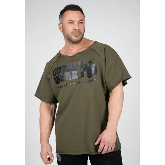 Classic Workout Top - Army Green