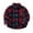 Red C, variant on Zpanxa Boys Girls Plaid Shirt Long Sleeve Button Down Collar Classic Cotton Blend Casual Shirt Jacket Outerwear for Kids 2-13 Years