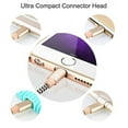 thumbnail image 5 of iPhone XS/X - 6ft USB Cable w Ceramics Screen Protector - Charger Cord Power Wire Sync Braided, Matte 3D Curved Edge Full Cover Anti Glare Anti Fingerprint 9H Hardness, 5 of 11