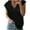 Black, variant on Oversized Cable Knit Sweater Vest for Women V Neck Sleeveless Solid Color Loose Pullover Sweaters Loose Trendy Tops