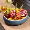 thumbnail image 5 of Lexa Bamboo Fruit Bowl, 12 Inch, Navy, 5 of 7