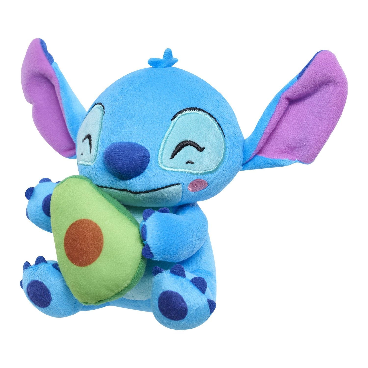 Petit Animal en Peluche Disney Stitch 18 cm (7 pouces), Stitch avec Avocat Petite Peluche Disney Stitch avec Avocat