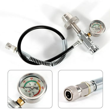 Miumaeov Refill Charging Adaptor,4500psi Paintball SCBA Fill Station Refill Charging Adaptor 60'' Hose