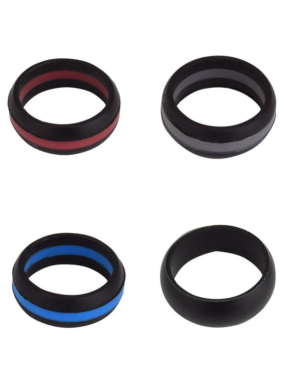 Mens Silicone Rings in Mens Rings