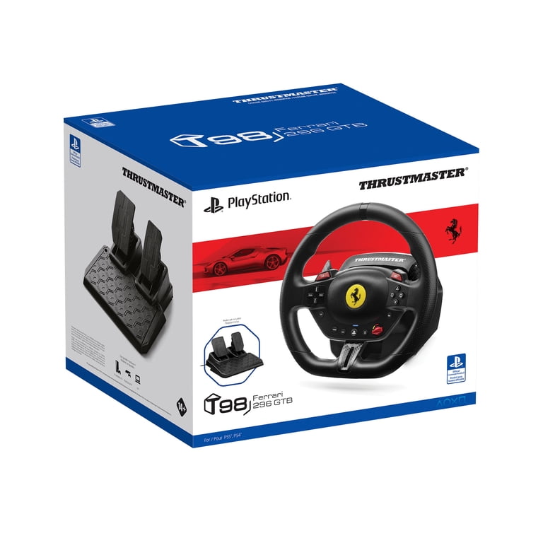 パーツ THRUSTMASTER PS4 Thrustmaster T98 Racing Wheel and Pedal Set for PS5, PS4 & PC