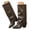 b-Brown, variant on Knee High Boots Women Wide Calf Fold Over Faux Leather High Shark Booties Slouchy Fashion Casual Dress Boots Fall Winter Shoes