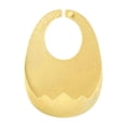 thumbnail image 1 of Babero De Alimentación Para Bebé, Protección De Tela, Banda Para El Cuello, Unisex, Lavable, Amarillo Claro Macarena  babero de manga larga, 1 of 8