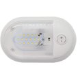 thumbnail image 1 of RV Boat 12V - 24V DC 24 LED Luz interior 4000- 4500K Blanco 280LM Lámpara de techo para yate Camper Trailer Van esquí esquí Gafas de esquí, 1 of 5