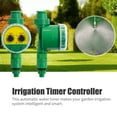 thumbnail image 2 of Irrigation Water Timer Controller Garden Electronic Programmable Automatic Watering Timer Waterproof Water To Hose Timer for Outdoor Parterre, 2 of 7