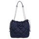 thumbnail image 2 of Bolso Mano Acolchado para Mujer Algodón Hombro (gris), 2 of 7