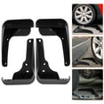 thumbnail image 3 of Shisuyan Mudflaps For Pickup Black 1Set 10.6X7.1X2.4In Sporty Appearance, 3 of 9