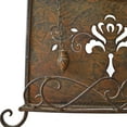 thumbnail image 3 of Westcharm Antique Metal Kitchen Cookbook Display Stand, Recipe Book and iPad Holder, Cookery Book Easel with Weighted Chains, Rustic Dark Brown, 3 of 7