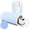 Blue+White, variant on Shoe Washing Machine Bags, 2 count Shoe Bag for Washing Machine, 360? Wrap-Around Clean Laundry Bags Zipper Cleaning Bag for Tennis Shoes Sneaker Running Shoes, Grey
