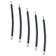 thumbnail image 5 of ColoMX Tubos inflables de extensión de extensión de extensión de extensión de la bomba de bicicleta portátiles 5pcs (negro), 5 of 6