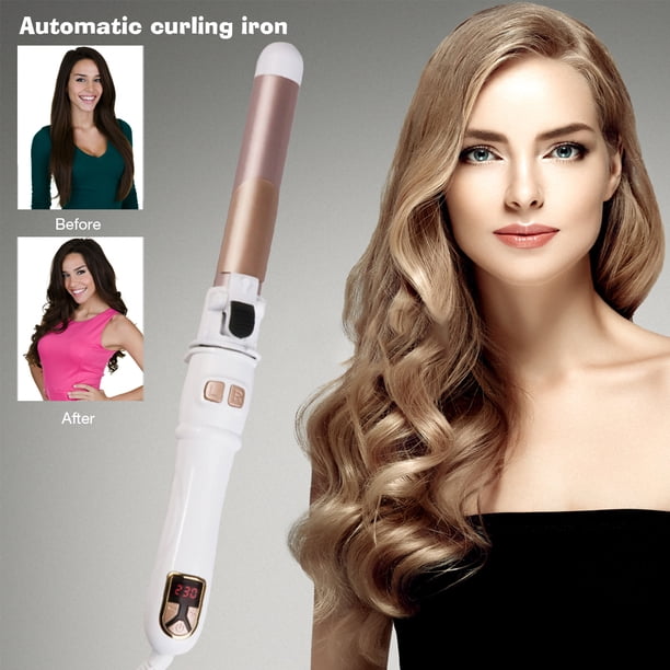 Rizador de pelo eléctrico JShteea automático 28/32 mm calentamiento rápido