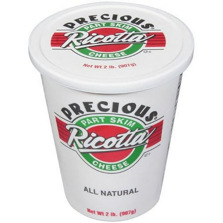 Precious Part Skim All Natural Ricotta Cheese, 32 Oz.