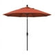 California Umbrella GSCU908302-F27 9 Pi. Marché de l'Aluminium Parapluie Collier Inclinable - Mat Noir-Oléfine-Soleil – image 1 sur 2