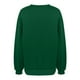 thumbnail image 5 of Tops de manga larga con cuello redondo para mujer, sudadera con estampado de letras para otoño e invierno, Tops Pompotops gfhjh9682, 5 of 5
