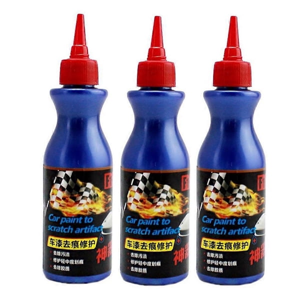 3PCS Car Scratch Repair Cream Curing Agent Styling Wax Anti Scratch Paint Auto Polish Cleaning Tool Scratch Remover Car Detailing