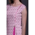 thumbnail image 3 of Bimba Kurti d'Été Sans Manches Imprimé Robe Tunique Droite pour Femmes, 3 of 6