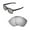 Titanium Mirror Coated - Polarized, variant on Walleva Titanium Polarized Replacement Lenses for Oakley Catalyst Sunglasses