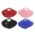 thumbnail image 1 of Parrot Anti Bite Collar Red Korean Velvet For Birds Post Surgery 4Pcs 3.1In, 1 of 8