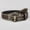 maroon, variant on New denim belt men's retro American belt hip hop trend bead rivets personalized design belt men