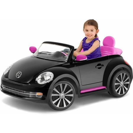 Kid Trax Vw Beetle Convertible 12 Volt Battery Powered Ride On