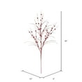 thumbnail image 2 of Vickerman 35" Red Glitter Berry Artificial Christmas Spray. Includes 6 sprays per pack., 2 of 3