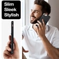 thumbnail image 5 of Allytech Wallet Case for iPhone 8 Plus/7 Plus - 2 Card Holder - Military Grade Drop Protection - Ultra Slim & Protective - Premium PU Leather Shockproof Phone Case for Women & Men - Black, 5 of 7
