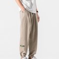 thumbnail image 3 of Leutsin Men's Classic Twill Relaxed Fit Work Wear Combat Safety Cargo Pants, 3 of 7