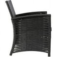 thumbnail image 5 of Baner Garden 4-Piece Outdoor Furniture Complete Set with Black Cushions, 5 of 10
