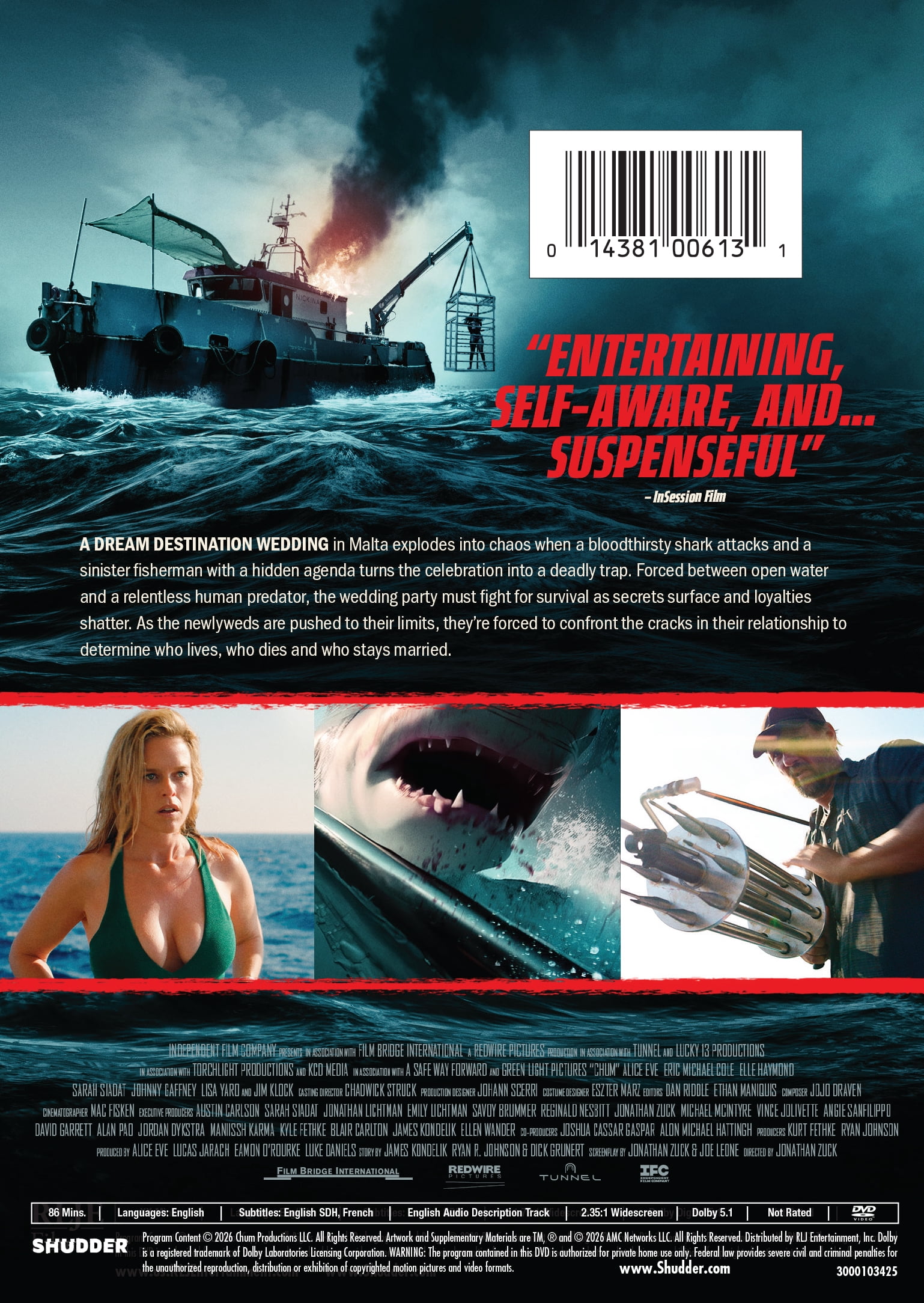 Chum (DVD), Horror, AMC