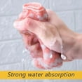 thumbnail image 3 of 5 PCS Microfiber Cleaning Rag Super Absorbent Coral Fleece Cloth Scouring Towel Pad Multifunction for Kitchen Dishes Cleaning(Pink 5pcs), 3 of 5