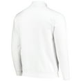 thumbnail image 3 of Men's Colosseum White Virginia Tech Hokies Tortugas Logo Quarter-Zip Jacket, 3 of 3