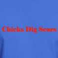 thumbnail image 3 of CafePress - Chicks Dig Scars Dark T Shirt - Men's Classic Graphic Cotton T-Shirt, 3 of 4