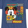 thumbnail image 3 of Disney - Mickey Mouse Rhythm Waves - Toddler & Youth Girls Short Sleeve Graphic T-Shirt, 3 of 5