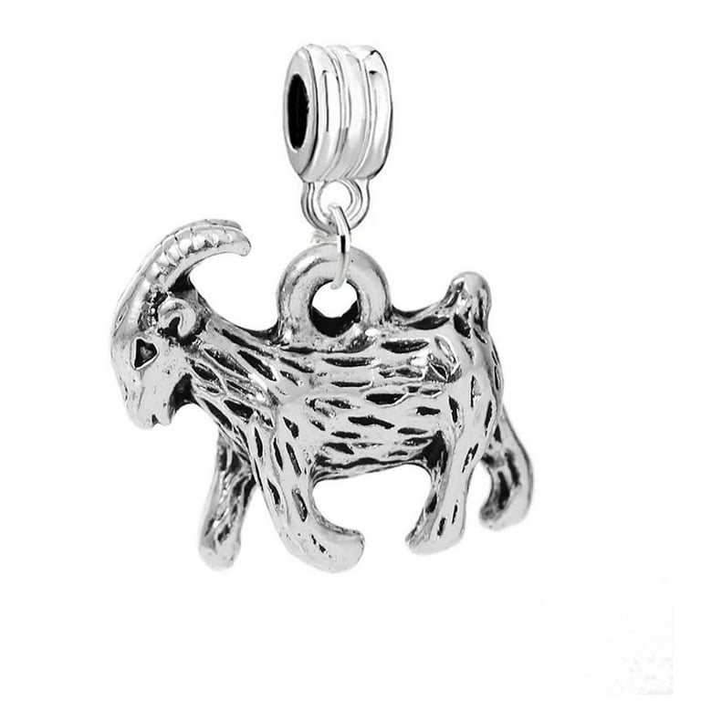 Goat Charm for European Snake Chain Charm Bracelet Walmart
