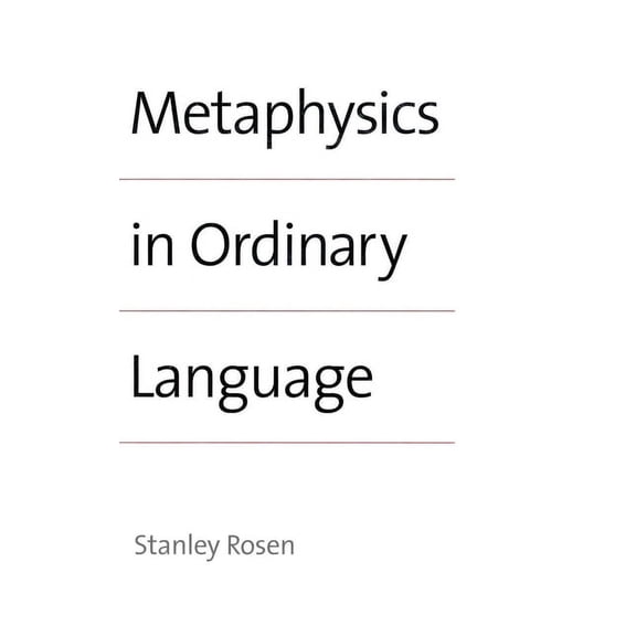 Metaphysics in Ordinary Language, (Hardcover)