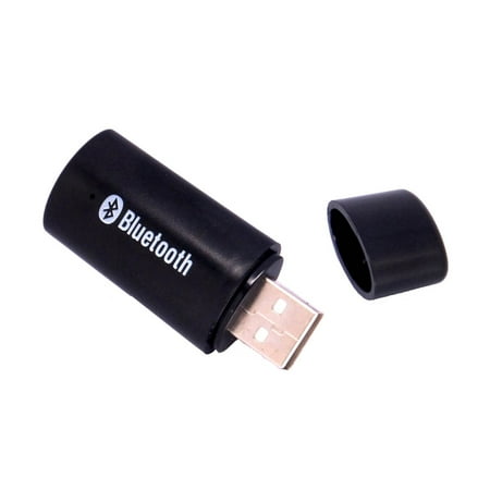 CyberTech BriteLink USB Bluetooth Speaker Adapter/Wireless Music Receiver with A2DP Technology, 3.5 mm Stereo Output for Home Audio Stereo, Car Aux In, Portable Speakers, Headphones