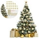 thumbnail image 5 of Flores artificiales brillantes YONGSHENG 120 unids/set decoración de árbol de Navidad, 5 of 5